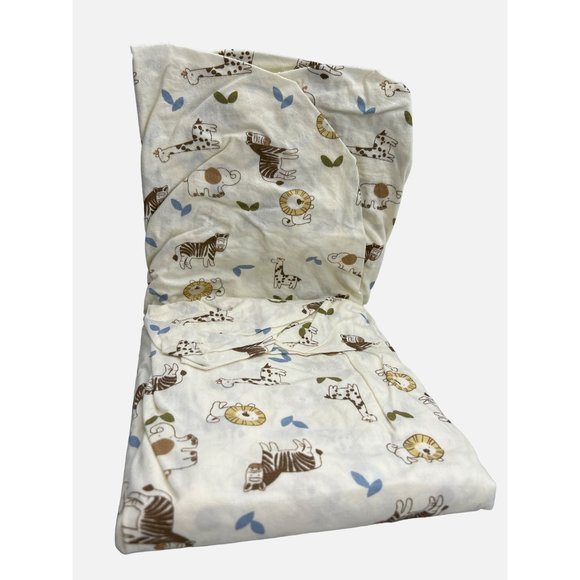 Safari Animal Azania Crib Sheets Cocalo Baby Nursery Newborn 28" x 52 - Picture 4 of 6